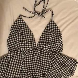 Gingham tank